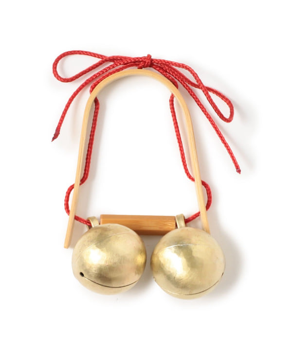 TOUR DE TSUMARI × KUMIKO ISOGAWA & YUDAI MOCHIZUKI / “チャリン” Brass Bells with Bamboo Bracket
