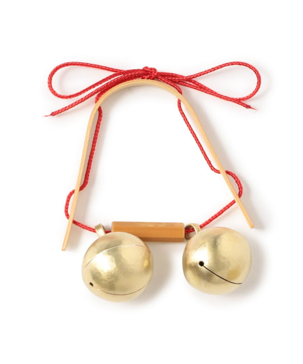 TOUR DE TSUMARI × KUMIKO ISOGAWA & YUDAI MOCHIZUKI / “チャリン” Brass Bells with Bamboo Bracket