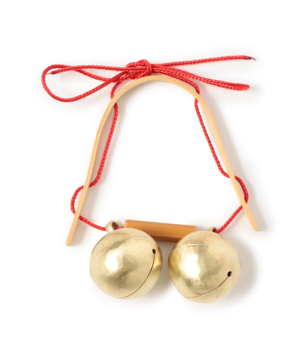 TOUR DE TSUMARI × KUMIKO ISOGAWA & YUDAI MOCHIZUKI / “チャリン” Brass Bells with Bamboo Bracket