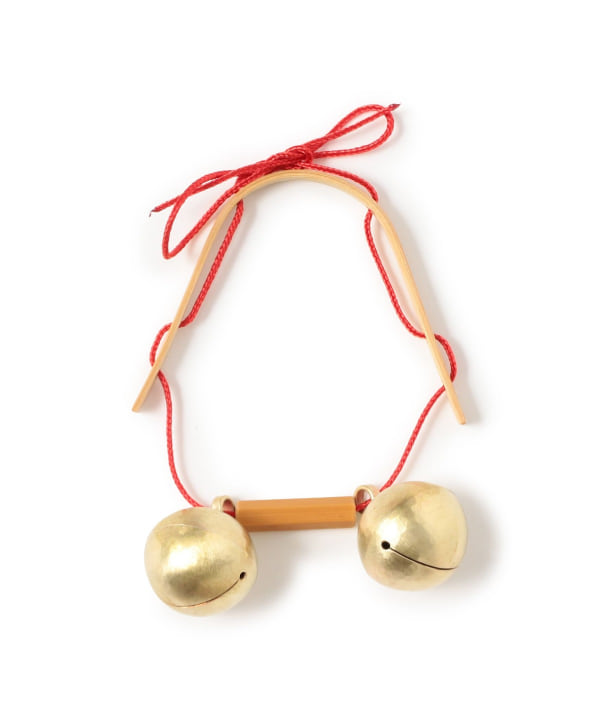 TOUR DE TSUMARI × KUMIKO ISOGAWA & YUDAI MOCHIZUKI / “チャリン” Brass Bells with Bamboo Bracket