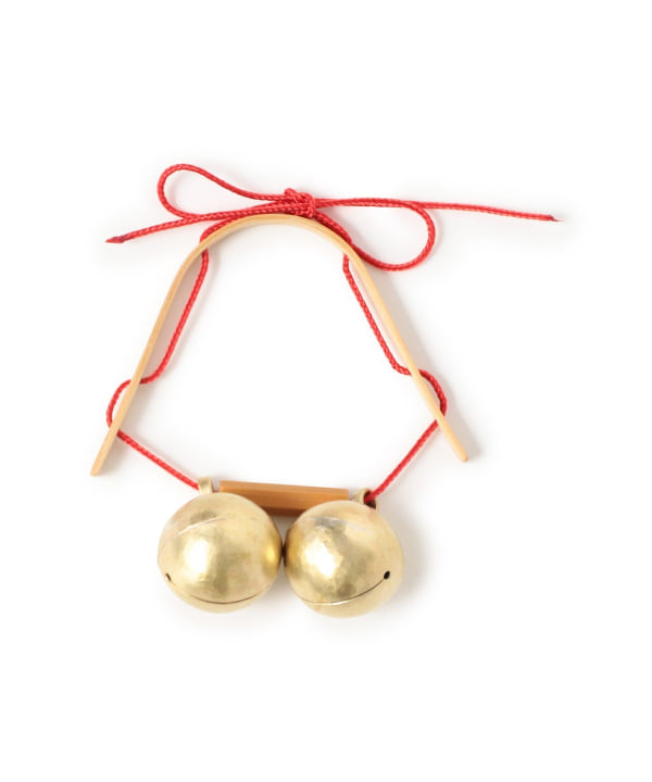 TOUR DE TSUMARI × KUMIKO ISOGAWA & YUDAI MOCHIZUKI / “チャリン” Brass Bells with Bamboo Bracket