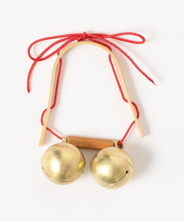 TOUR DE TSUMARI × KUMIKO ISOGAWA & YUDAI MOCHIZUKI / “チャリン” Brass Bells with Bamboo Bracket