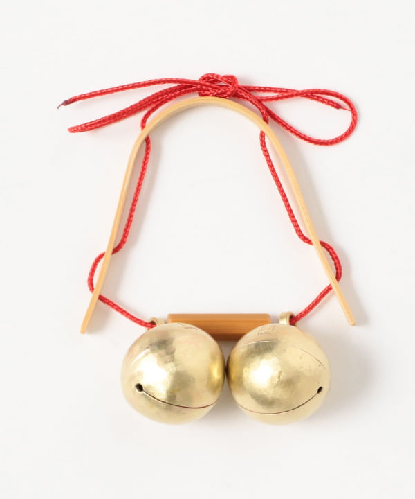 TOUR DE TSUMARI × KUMIKO ISOGAWA & YUDAI MOCHIZUKI / “チャリン” Brass Bells with Bamboo Bracket