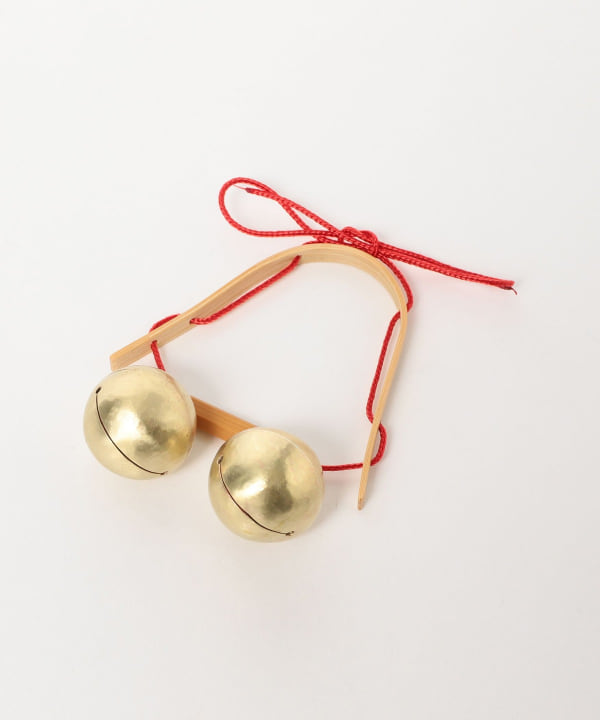 TOUR DE TSUMARI × KUMIKO ISOGAWA & YUDAI MOCHIZUKI / “チャリン” Brass Bells with Bamboo Bracket