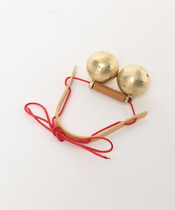 TOUR DE TSUMARI × KUMIKO ISOGAWA & YUDAI MOCHIZUKI / “チャリン” Brass Bells with Bamboo Bracket