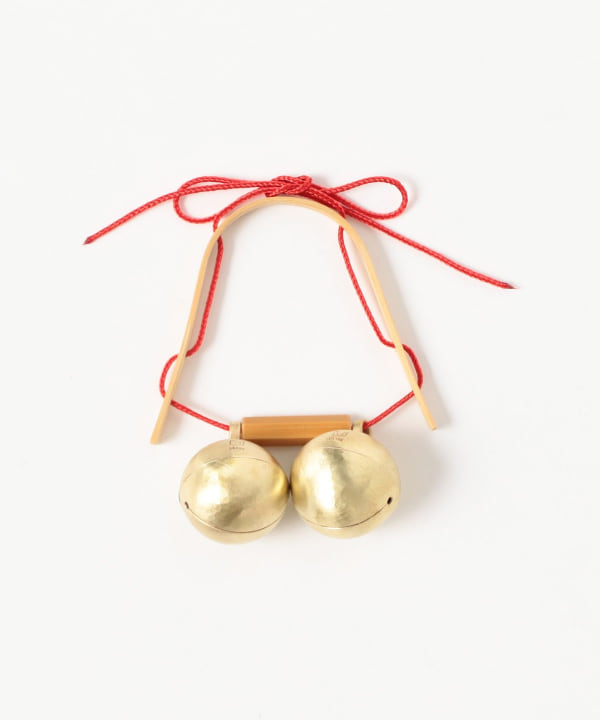 TOUR DE TSUMARI × KUMIKO ISOGAWA & YUDAI MOCHIZUKI / “チャリン” Brass Bells with Bamboo Bracket