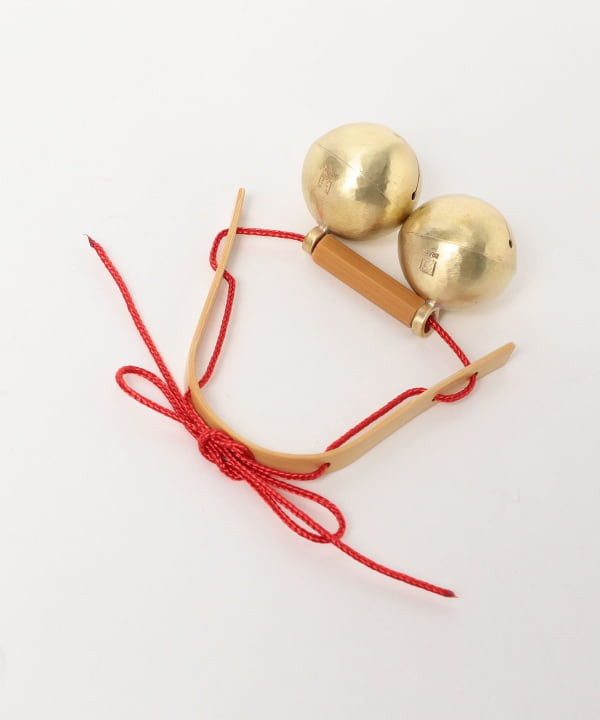 TOUR DE TSUMARI × KUMIKO ISOGAWA & YUDAI MOCHIZUKI / “チャリン” Brass Bells with Bamboo Bracket