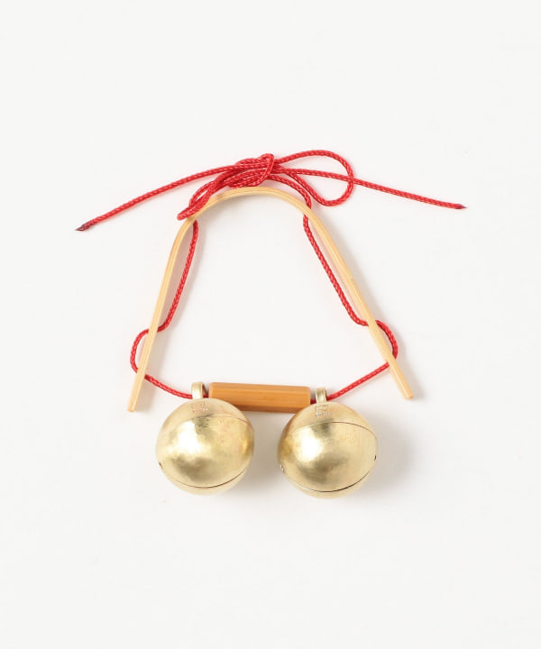 TOUR DE TSUMARI × KUMIKO ISOGAWA & YUDAI MOCHIZUKI / “チャリン” Brass Bells with Bamboo Bracket