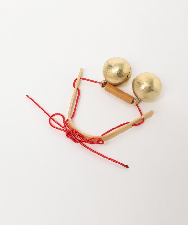 TOUR DE TSUMARI × KUMIKO ISOGAWA & YUDAI MOCHIZUKI / “チャリン” Brass Bells with Bamboo Bracket