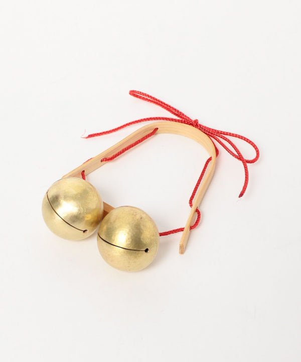 TOUR DE TSUMARI × KUMIKO ISOGAWA & YUDAI MOCHIZUKI / “チャリン” Brass Bells with Bamboo Bracket