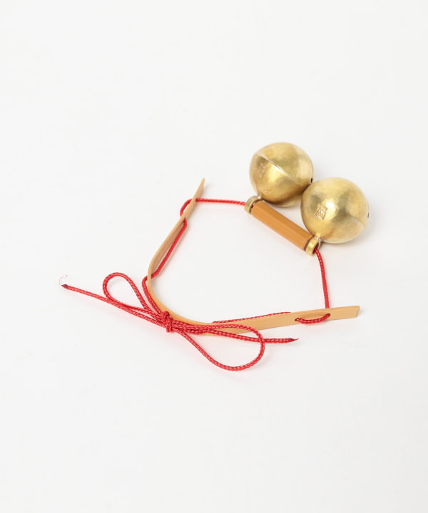 TOUR DE TSUMARI × KUMIKO ISOGAWA & YUDAI MOCHIZUKI / “チャリン” Brass Bells with Bamboo Bracket