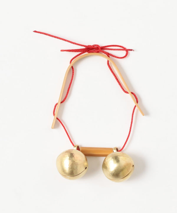 TOUR DE TSUMARI × KUMIKO ISOGAWA & YUDAI MOCHIZUKI / “チャリン” Brass Bells with Bamboo Bracket
