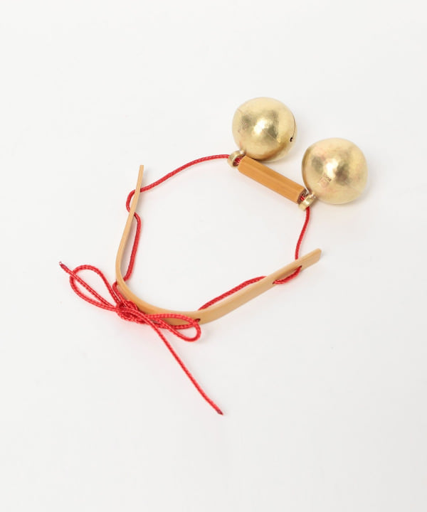 TOUR DE TSUMARI × KUMIKO ISOGAWA & YUDAI MOCHIZUKI / “チャリン” Brass Bells with Bamboo Bracket