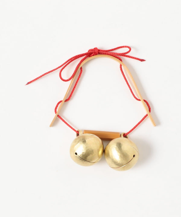 TOUR DE TSUMARI × KUMIKO ISOGAWA & YUDAI MOCHIZUKI / “チャリン” Brass Bells with Bamboo Bracket