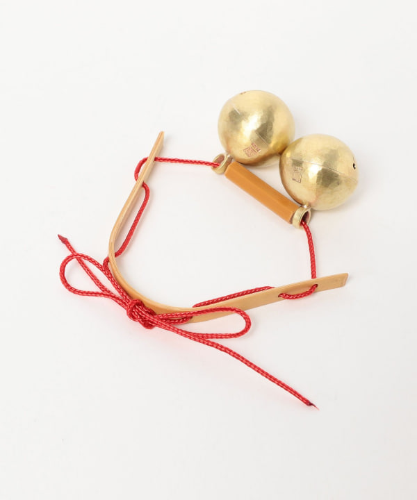 TOUR DE TSUMARI × KUMIKO ISOGAWA & YUDAI MOCHIZUKI / “チャリン” Brass Bells with Bamboo Bracket