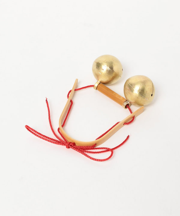 TOUR DE TSUMARI × KUMIKO ISOGAWA & YUDAI MOCHIZUKI / “チャリン” Brass Bells with Bamboo Bracket