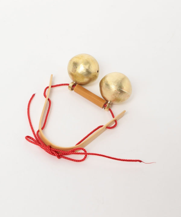 TOUR DE TSUMARI × KUMIKO ISOGAWA & YUDAI MOCHIZUKI / “チャリン” Brass Bells with Bamboo Bracket