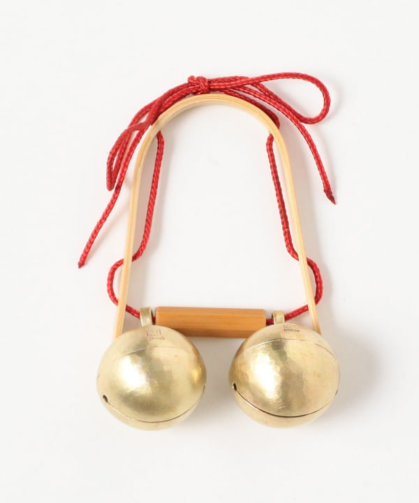 TOUR DE TSUMARI × KUMIKO ISOGAWA & YUDAI MOCHIZUKI / “チャリン” Brass Bells with Bamboo Bracket