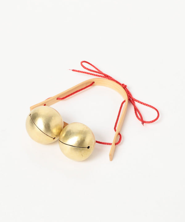 TOUR DE TSUMARI × KUMIKO ISOGAWA & YUDAI MOCHIZUKI / “チャリン” Brass Bells with Bamboo Bracket