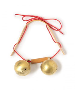TOUR DE TSUMARI × KUMIKO ISOGAWA & YUDAI MOCHIZUKI / “チャリン” Brass Bells with Bamboo Bracket