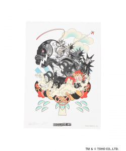 GODZILLA THE ART / Nori Okawa Tee ポスター