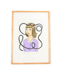【額付き】Ed Templeton / STRAY THOUGHTS GIRLS