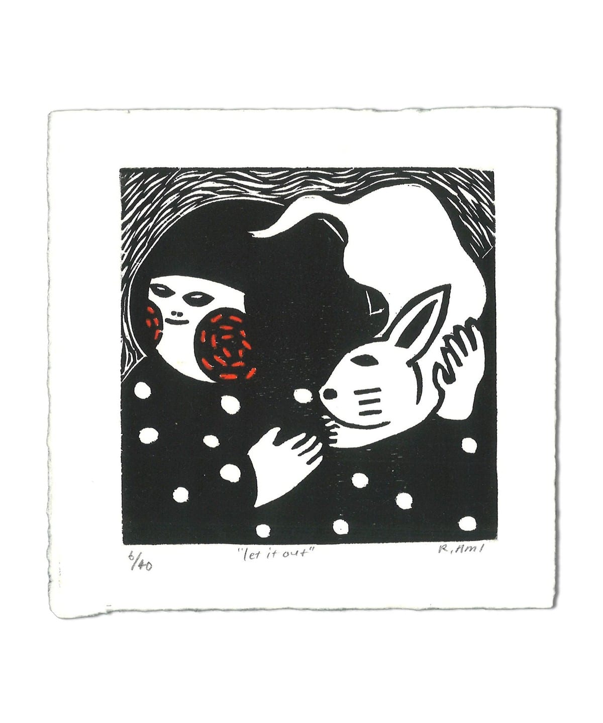 あみりょうこ アミリョウコ / 版画作品 3400 インテリア WOMEN let it out ONE SIZE あみりょうこ アミリョウコ / 版画作品 3400 インテリア WOMEN let it out ONE SIZE