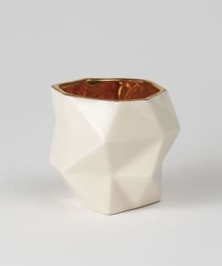 P&A ceramic ware / Polygon cup Gold B