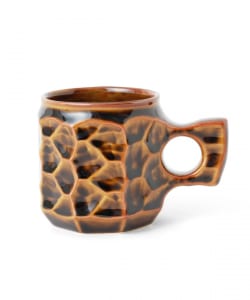 AKIHIRO WOODWORKS × ONE KILN / jincup Ceramic M WoodGraze