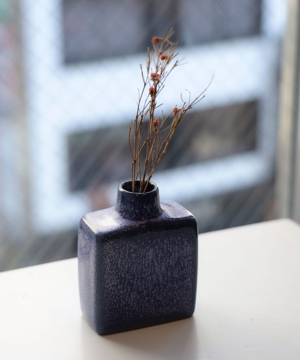 Pebble Ceramic Design Studio / LONG10 FLOWER VASE SQUARE �C���e���A WOMEN P03034 ONE SIZE