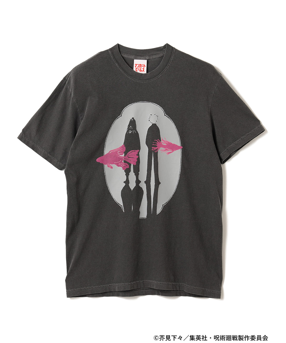 呪術廻戦 マンガート ビームス / HER T-shirt A Tシャツ・カットソー MEN CHARCOAL. G XL 呪術廻戦 マンガート ビームス / HER T-shirt A Tシャツ・カットソー MEN CHARCOAL. G XL
