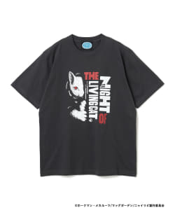【COLLABORATION】ニャイト・オブ・ザ・リビングキャット / ホラー風 Tシャツ