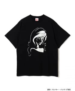 LUPIN THE ⅢRD マンガートビームス / シルエットTシャツ 不二子