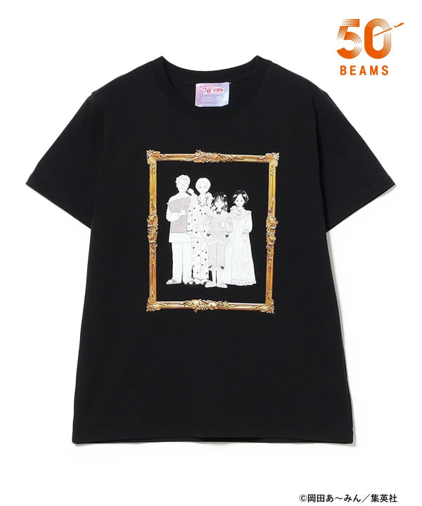 りぼん 70周年 × BEAMS MANGART × Ray BEAMS / ルナティック雑技団 Tシャツ