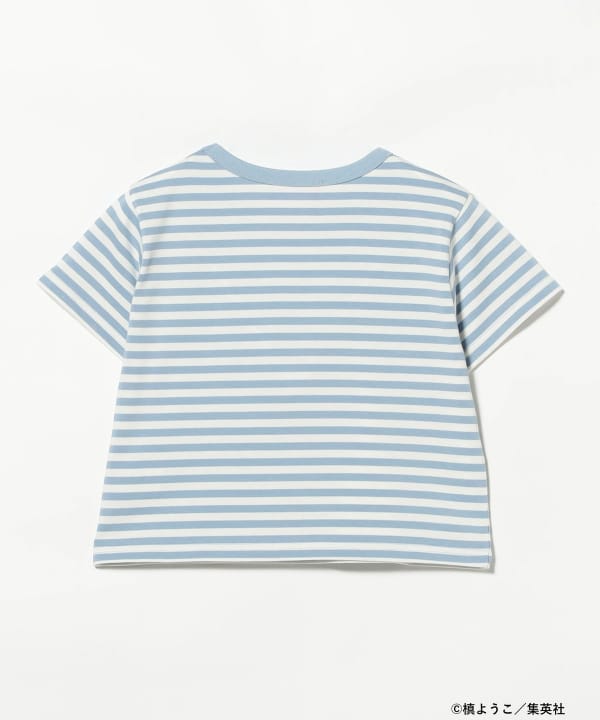 りぼん 70周年 × BEAMS MANGART × Ray BEAMS / 愛してるぜベイベ★★ ボーダーTシャツ
