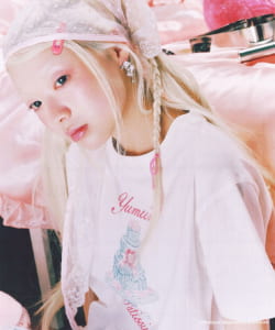 りぼん 70周年 × BEAMS MANGART × Ray BEAMS / 夢色パティシエール ケーキTシャツ