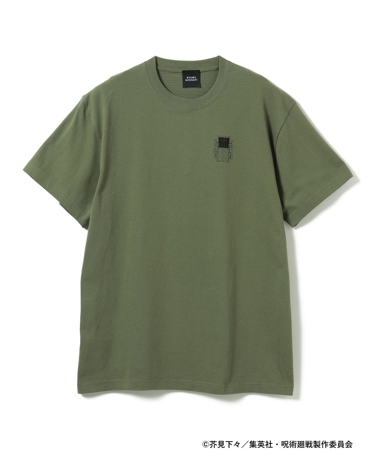 マンガートビームス　呪術廻戦Tシャツ マンガートビームス x 呪術廻戦 コラボTシャツが国内6月27日より発売