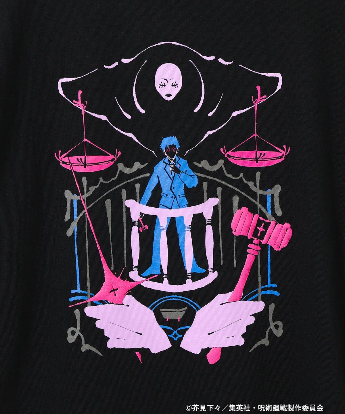 呪術廻戦 死滅回游 BEAMS Tシャツ キーホルダー 日車 ビームス×アニメ「呪術廻戦」のTシャツ＆グッズ、第3期「死滅回游 前編