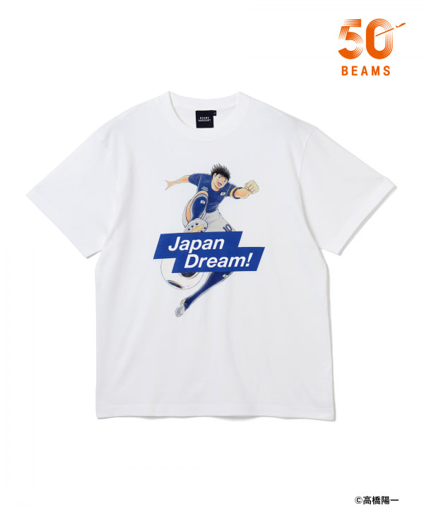 キャプテン翼 ドリームチーム Tシャツ BEAMS MANGART（ビームス マンガート）キャプテン翼 / 翼JAPAN DREAM T