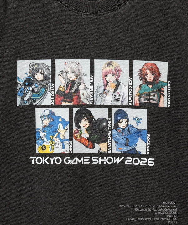TOKYO GAME SHOW 2026 / GAME ARTeee COLLECTION 集合Tシャツ