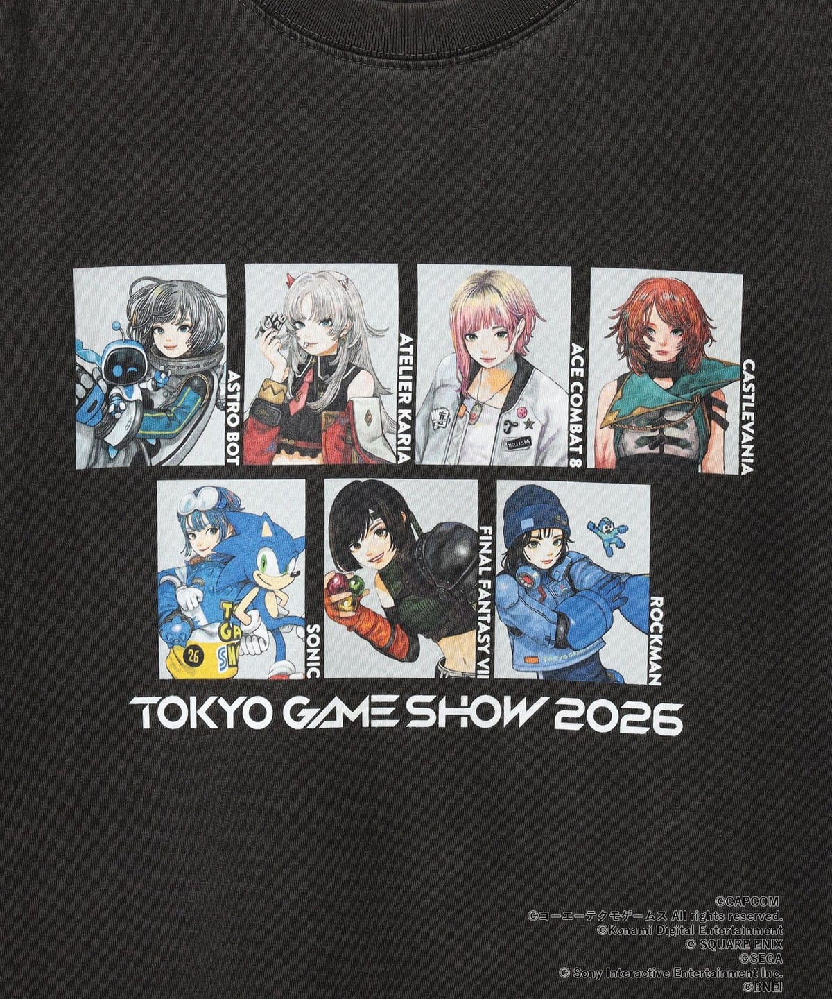 TOKYO GAME SHOW 2026 / GAME ARTeee COLLECTION 集合 T恤