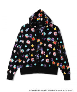 キャンディーカリエス / 総柄 Zip Hoodie