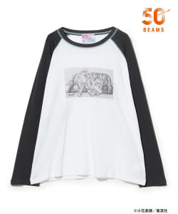 りぼん 70周年 × BEAMS MANGART × Ray BEAMS / こどものおもちゃ ラグランTシャツ