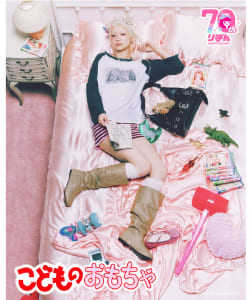 りぼん 70周年 × BEAMS MANGART × Ray BEAMS / こどものおもちゃ ラグランTシャツ