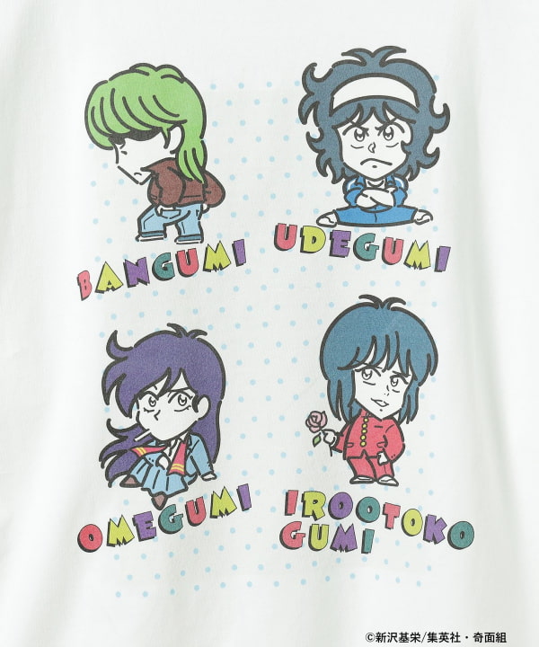 High School! Kimengumi / Leaders Fancy Long Sleeve T-Shirt with back print.