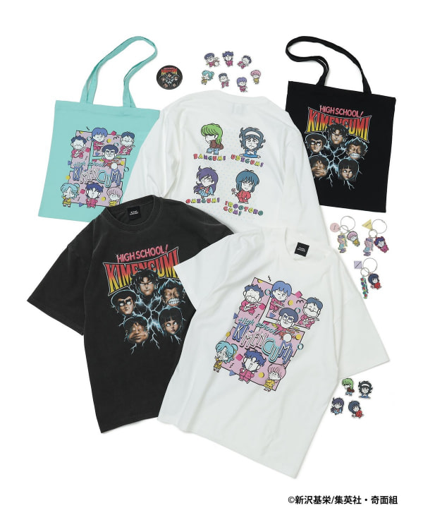 High School! Kimengumi / Leaders Fancy Long Sleeve T-Shirt *Images showing multiple products are for illustrative purposes only. This is not a set sale.