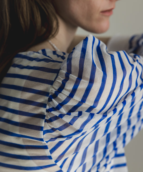 Original Stripe Boat Neck Model: H177 Size: M