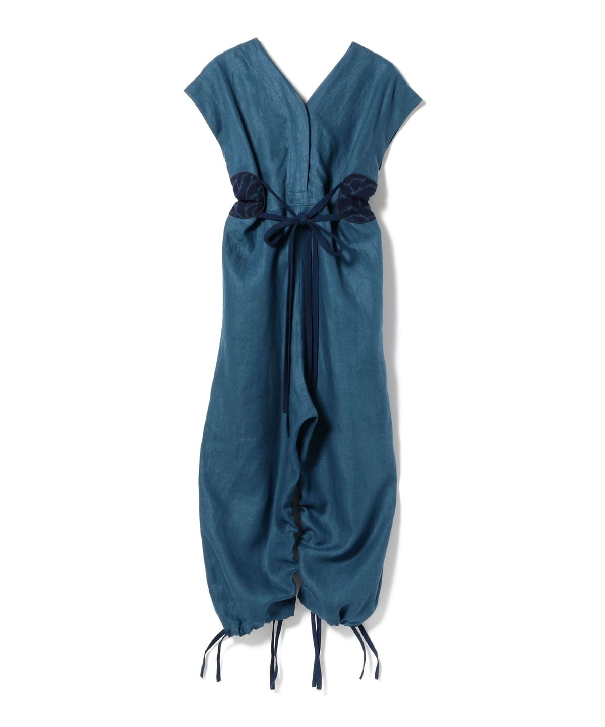 Calling（コーリング）CATHRI Navy Rose Linen Jumpsuit（パンツ