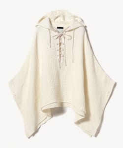 CATHRI Gauze Hoodie Poncho