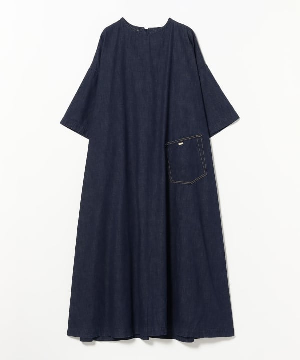 Denim 2Way Onepiece Dress Onewash